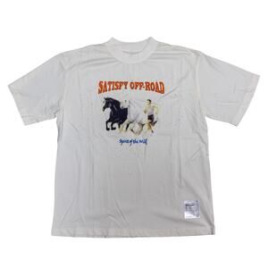 Satisfy MothTech 'Spirit of the Wild' Tee Off White Size L